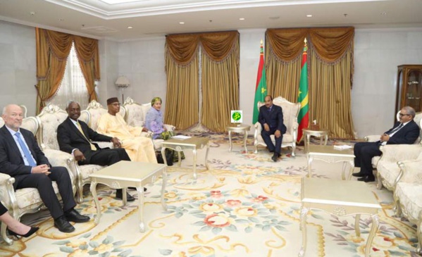 Le Président de la République reçoit en audience la vice-secrétaire générale des nations unies Le Président de la République reçoit en audience la vice-secrétaire générale des nations unies