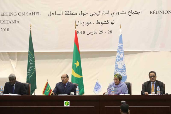 Le Président de la République préside l’ouverture d’une réunion consultative stratégique sur la zone du Sahel