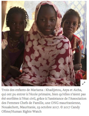 Mauritanie : Des obstacles administratifs empêchent des enfants d’aller à l’école