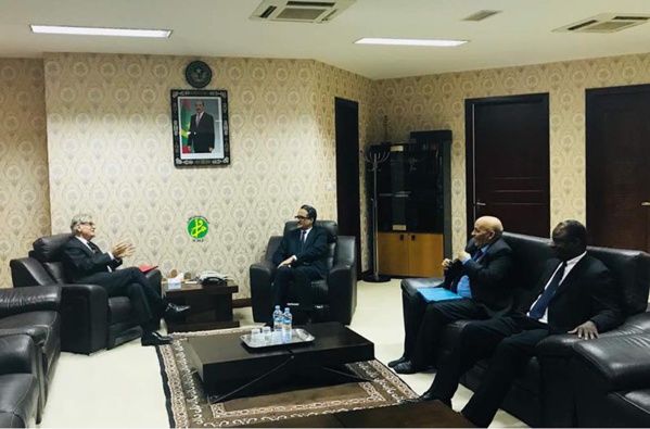 Le ministre des affaires étrangères reçoit l’envoyé spécial du Royaume de Norvège Le ministre des affaires étrangères reçoit l’envoyé spécial du Royaume de Norvège