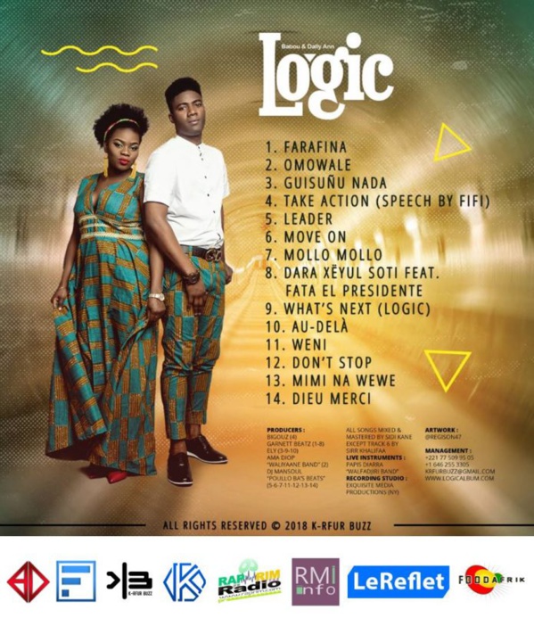 LOGIC : l’album de Dally Ann & babou dans les bacs LOGIC : l’album de Dally Ann & babou dans les bacs