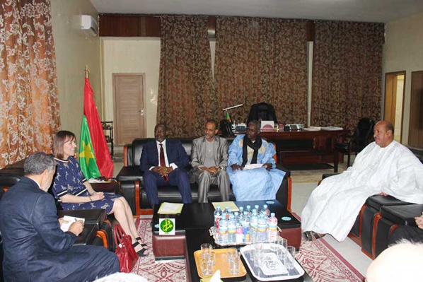 Le président de l’Assemblée nationale reçoit une délégation de parlementaires européens Le président de l’Assemblée nationale reçoit une délégation de parlementaires européens