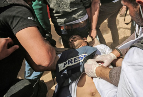 Gaza: un journaliste palestinien blessé par des soldats israéliens est mort