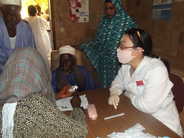 Boghé : Caravane de santé organisée par l’« Équipe médicale chinoise en Mauritanie »