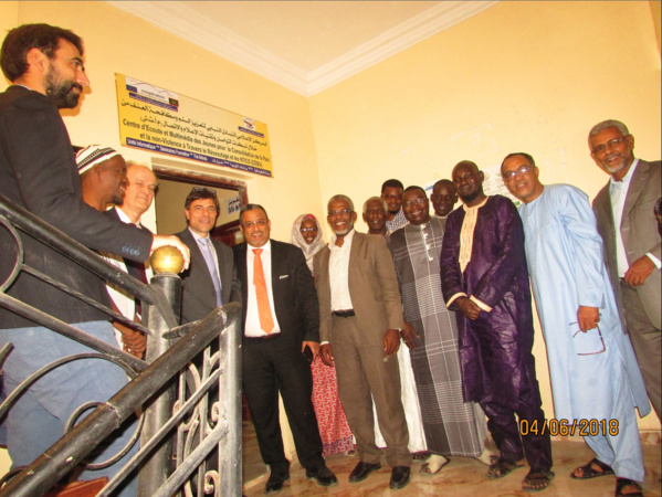 Une délégation de l’Union européenne visite l’association Main dans la Main. Une délégation de l’Union européenne visite l’association Main dans la Main.