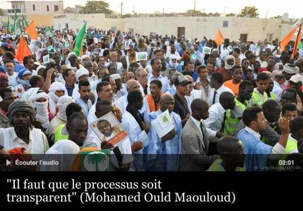 Mauritanie : l'opposition renoue avec les urnes Mauritanie : l'opposition renoue avec les urnes