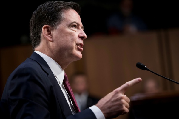 Trump présente une "menace significative pour l'Etat de droit", selon Comey Trump présente une "menace significative pour l'Etat de droit", selon Comey