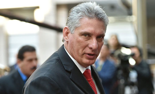Le Président de la République félicite le président élu de la République de Cuba Le Président de la République félicite le président élu de la République de Cuba