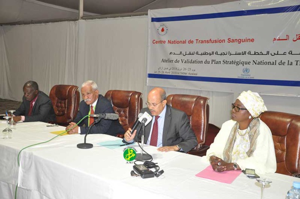 Atelier de validation du Plan Stratégique National de la Transfusion Sanguine 2018-2022