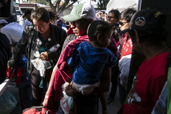 Mexique: la caravane de migrants frappe à la porte des Etats-Unis Mexique: la caravane de migrants frappe à la porte des Etats-Unis