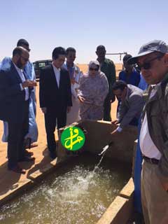 La commissaire à la sécurité alimentaire inaugure des projets de développement dans la wilaya du Trarza