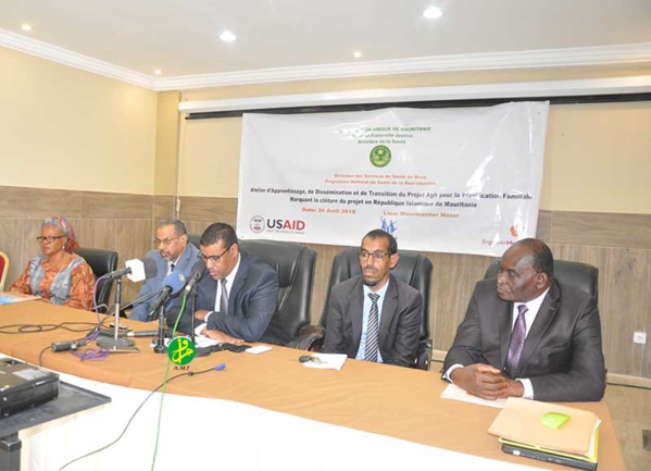 Clôture des travaux du projet Agir pour la planification familiale Clôture des travaux du projet Agir pour la planification familiale