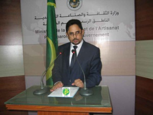 Mohamed Lemine Ould Cheikh porte-parole du gouvernement Mohamed Lemine Ould Cheikh porte-parole du gouvernement