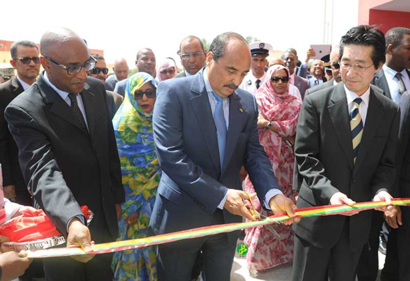 Le Président de la République inaugure l’extension de l’école nationale de santé publique de Nouakchott