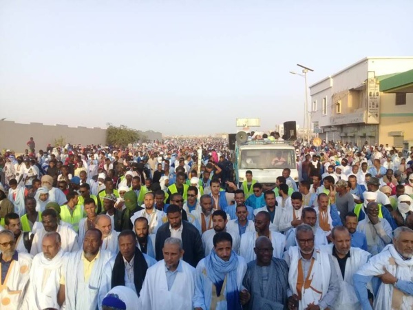 Marche du FNDU: Mobilisation réussie Marche du FNDU: Mobilisation réussie
