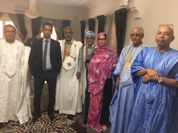 Le FNDU au domicile d’Ould Debagh Le FNDU au domicile d’Ould Debagh