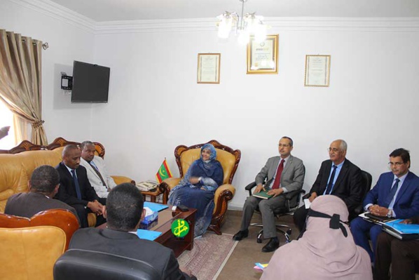 La ministre de l’agriculture se réunit avec une mission soudanaise de l’agriculture et des forêts La ministre de l’agriculture se réunit avec une mission soudanaise de l’agriculture et des forêts