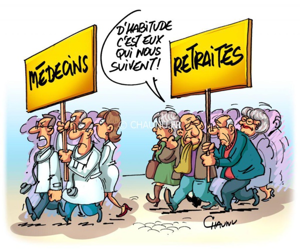 Les médecins grévistes boycottent les émissions TV et Radios