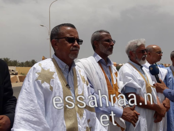 Le FNDU se solidarise de Ould Ghadda devant la prison civile Le FNDU se solidarise de Ould Ghadda devant la prison civile