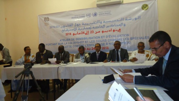 Nouadhibou : Magistrats, OPJ et administrateurs des régions du Nord face à la loi 2015-031 incriminant l’esclavage Nouadhibou : Magistrats, OPJ et administrateurs des régions du Nord face à la loi 2015-031 incriminant l’esclavage