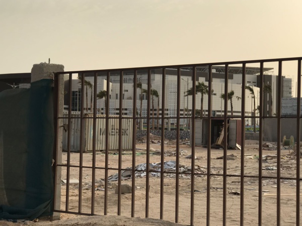 Le nouveau Centre international des conférences touche à sa fin Le nouveau Centre international des conférences touche à sa fin