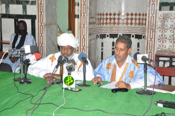 Conférence dans la mosquée principale de Nouakchott sur la sécurité et la paix dans l'Islam Conférence dans la mosquée principale de Nouakchott sur la sécurité et la paix dans l'Islam