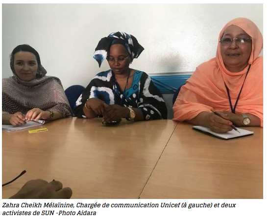 Rencontre UNICEF/SUN-Mauritanie : un cadre consolidé de partenariat avec la société civile nationale