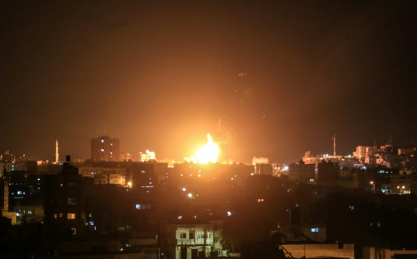 Gaza: Israël frappe 25 objectifs en riposte à des tirs de roquettes