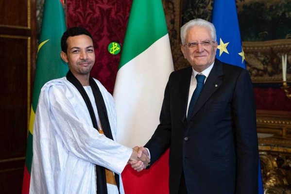 Notre ambassadeur en Italie présente ses lettres de créances
