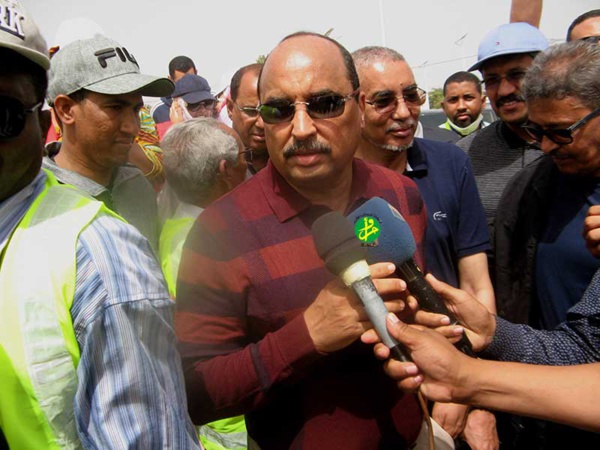 Le Président de la République : "La propreté de la ville de Nouakchott est une responsabilité qui incombe à tous"