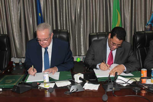 La Mauritanie et l’Union européenne signent deux conventions de financement d'un montant global de 47,6 millions d'Euros