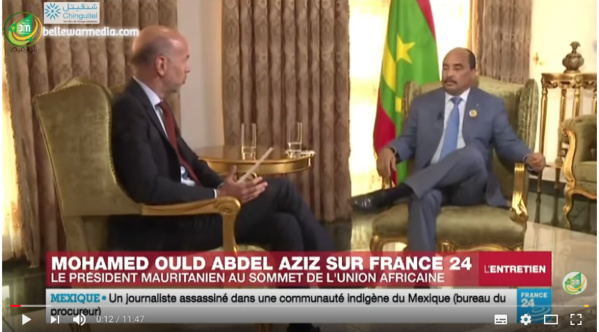 Le président Aziz : « Je respecterai la constitution et je ne briguerai pas un troisième mandat» Le président Aziz : « Je respecterai la constitution et je ne briguerai pas un troisième mandat»