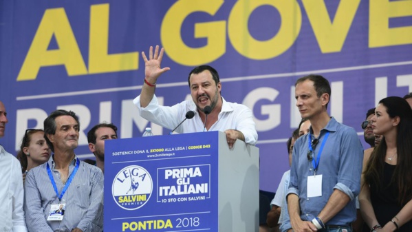 Italie: Salvini lance l'idée d'une "Ligue des Ligues" en Europe Italie: Salvini lance l'idée d'une "Ligue des Ligues" en Europe