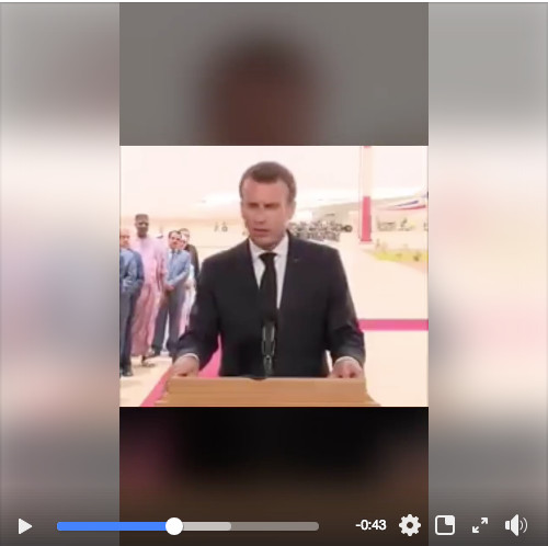 Macron :"Aziz est pour moi un partenaire important " Macron :"Aziz est pour moi un partenaire important "