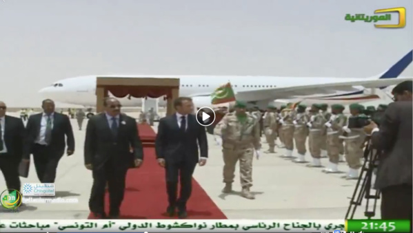 Macron a mis sa sécurité aux mains d’Aziz contrairement à d’Erdogan, Khadafi et d'autres...