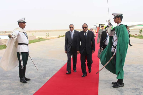 Arrivée en provenance d’Ankara du Président de la République Arrivée en provenance d’Ankara du Président de la République