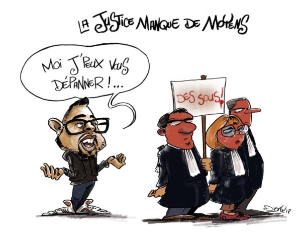 Le ministre de la Justice visite à Néma les services dépendant de son département Le ministre de la Justice visite à Néma les services dépendant de son département