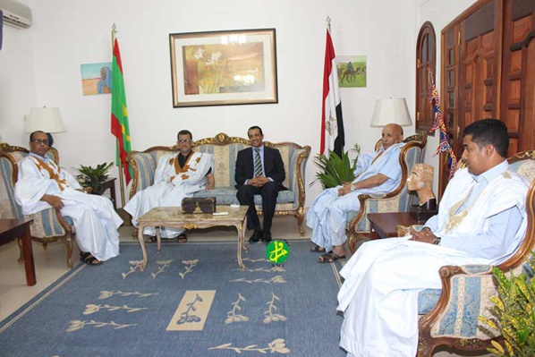 L’ambassadeur égyptien souligne la solidité des relations mauritano-égyptiennes L’ambassadeur égyptien souligne la solidité des relations mauritano-égyptiennes