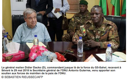 La force conjointe du G5-Sahel change de commandement La force conjointe du G5-Sahel change de commandement