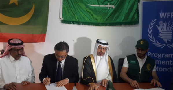 Mauritanie : Aide alimentaire saoudienne au PAM