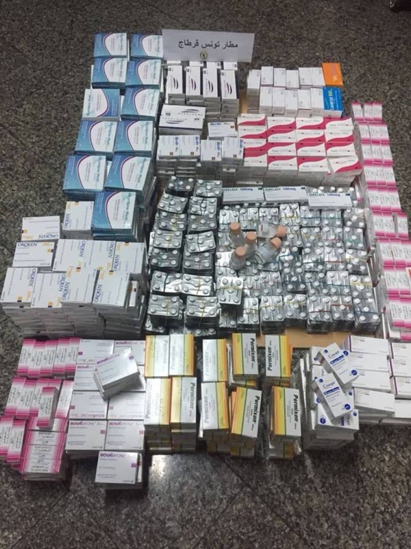 Saisie de médicaments de contrebande en partance pour la Mauritanie Saisie de médicaments de contrebande en partance pour la Mauritanie