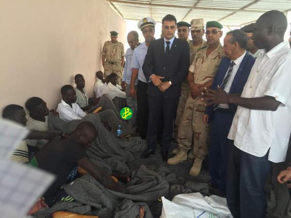 Arrestation de 75 migrants clandestins qui partaient pour Las Palmas Arrestation de 75 migrants clandestins qui partaient pour Las Palmas