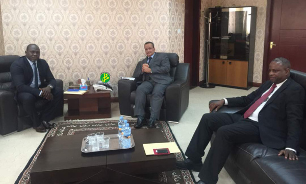 Le ministre des affaires étrangères reçoit le chef de la cellule de liaison du bureau de l’ONU pour l’Afrique de l’ouest et du Sahel Le ministre des affaires étrangères reçoit le chef de la cellule de liaison du bureau de l’ONU pour l’Afrique de l’ouest et du Sahel