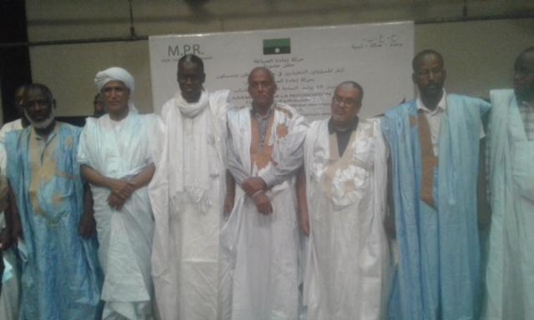 Elections du 1er septembre : Le Manifeste des Haratine adhère au MPR Elections du 1er septembre : Le Manifeste des Haratine adhère au MPR