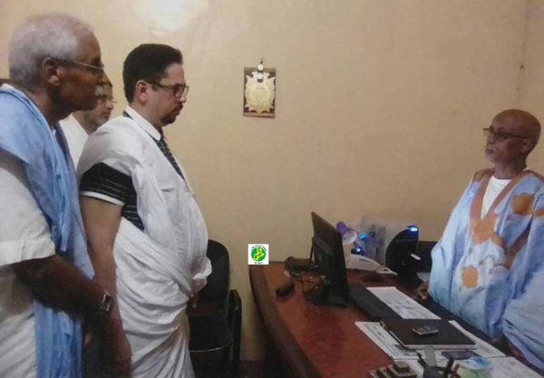 Le ministre de la culture visite la délégation régionale de la culture dans la wilaya du Hodh El Gharbi Le ministre de la culture visite la délégation régionale de la culture dans la wilaya du Hodh El Gharbi