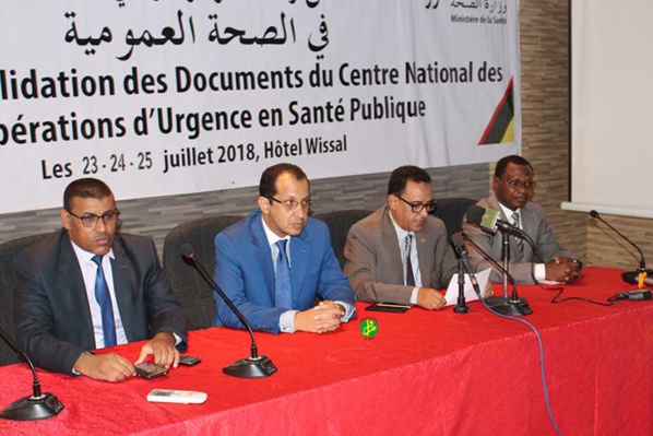 Atelier de validation des documents du centre national des opérations d’urgence en santé publique Atelier de validation des documents du centre national des opérations d’urgence en santé publique