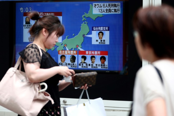 Japon: les 13 condamnés à mort de la meurtrière secte Aum ont été pendus