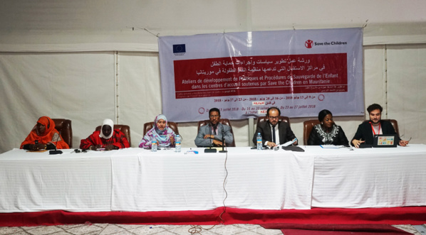 Renforcer les capacités de sauvegarde des enfants en mobilité dans les centres d’accueil Renforcer les capacités de sauvegarde des enfants en mobilité dans les centres d’accueil