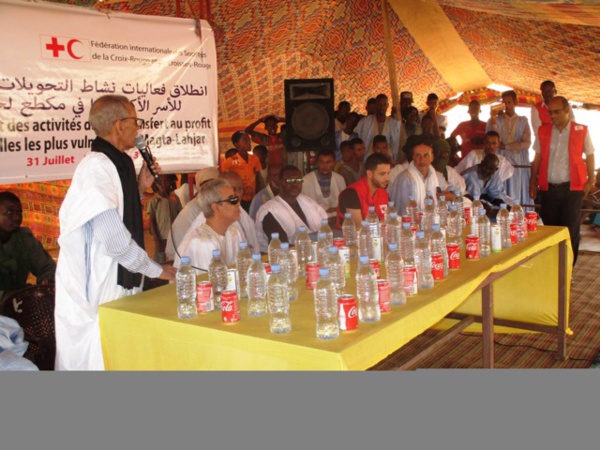 Lancement de la distribution du cash transfert à Tachott au Brakna Lancement de la distribution du cash transfert à Tachott au Brakna