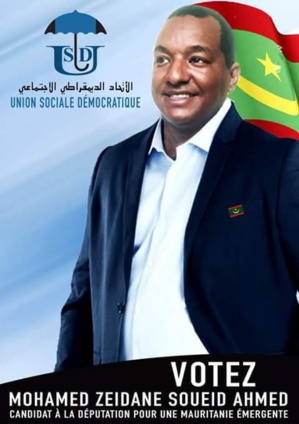 Pourquoi pas Zeidane Ould Soueid Ahmed du parti Union Sociale Démocratique ? Pourquoi pas Zeidane Ould Soueid Ahmed du parti Union Sociale Démocratique ?